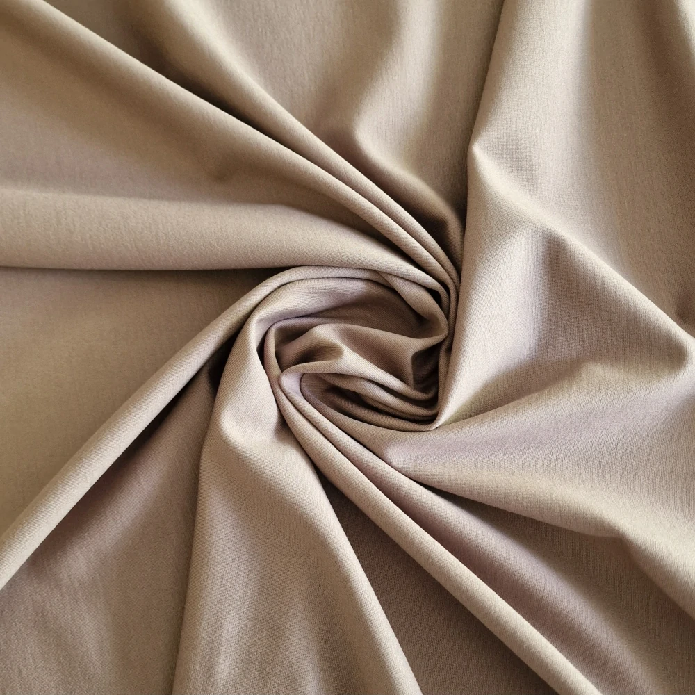úplet "punto Milano", 340 g/m2, taupe béžová