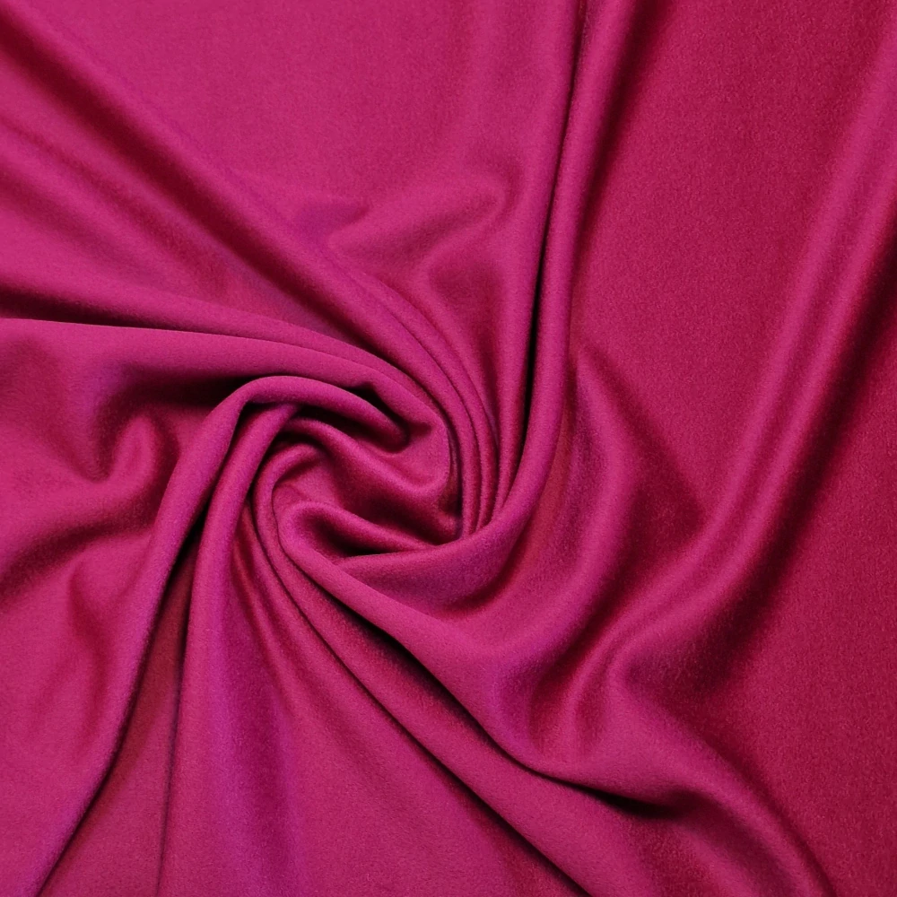 kabátovka kašmír/vlna, magenta