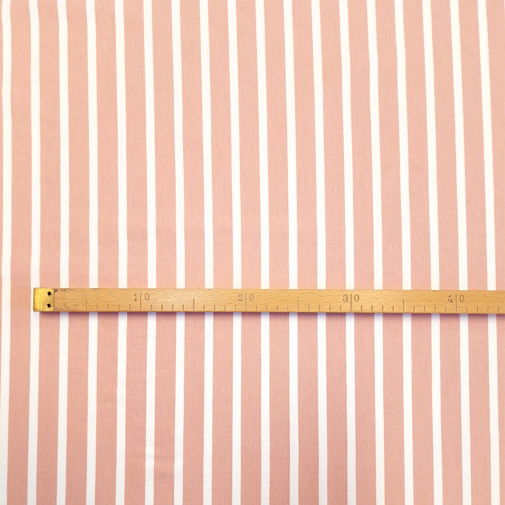 gabarden, starorůžový pudrový proužek