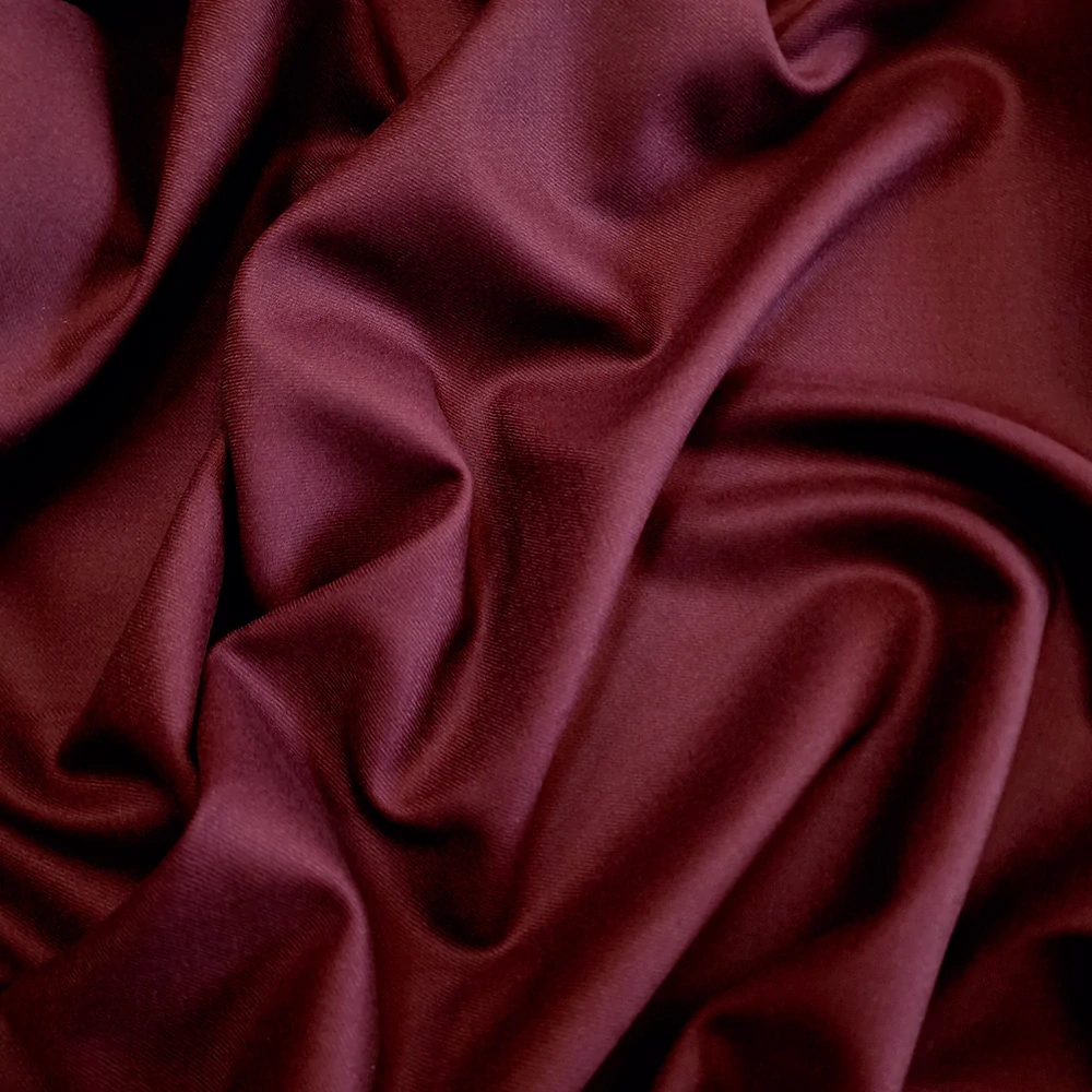 vlněná oblekovka, gabardén, bordó