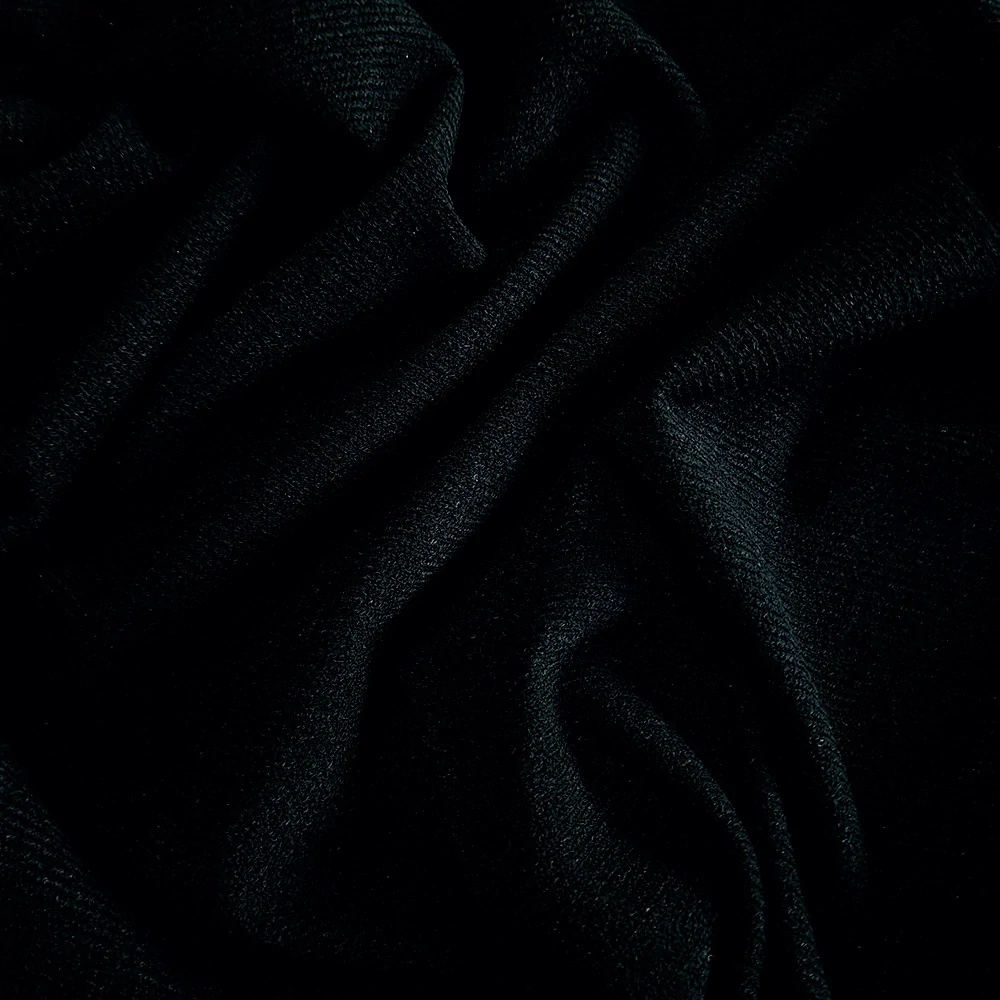 elastická pletenina, černá