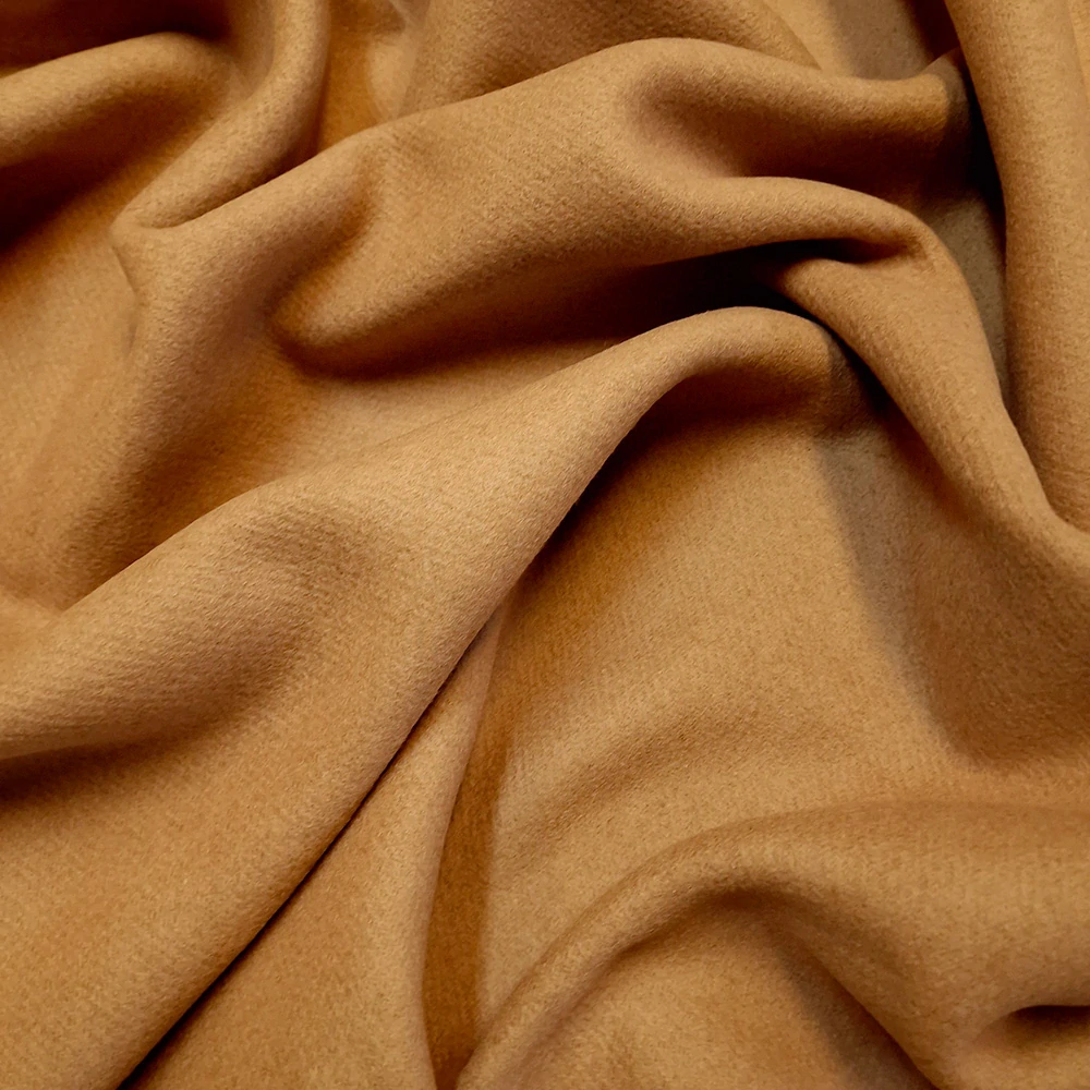 vlněná kabátovka double, camel