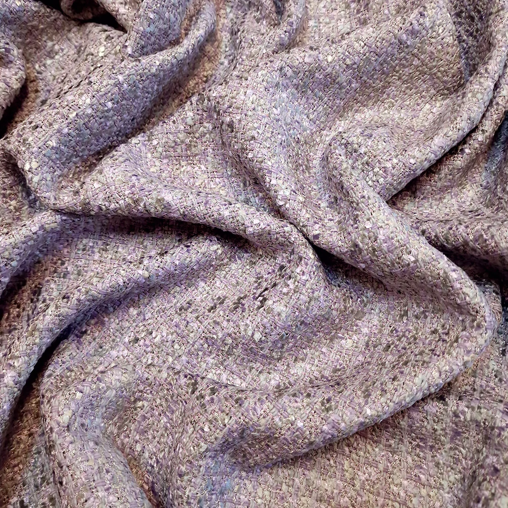 kostýmovka typu Chanel, lila/mint