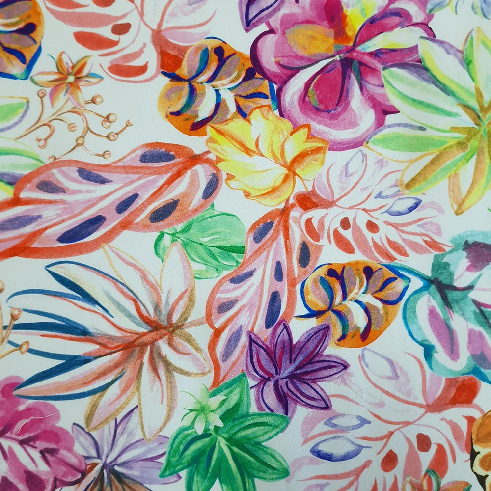 bavlněný twill, vzor nature pink