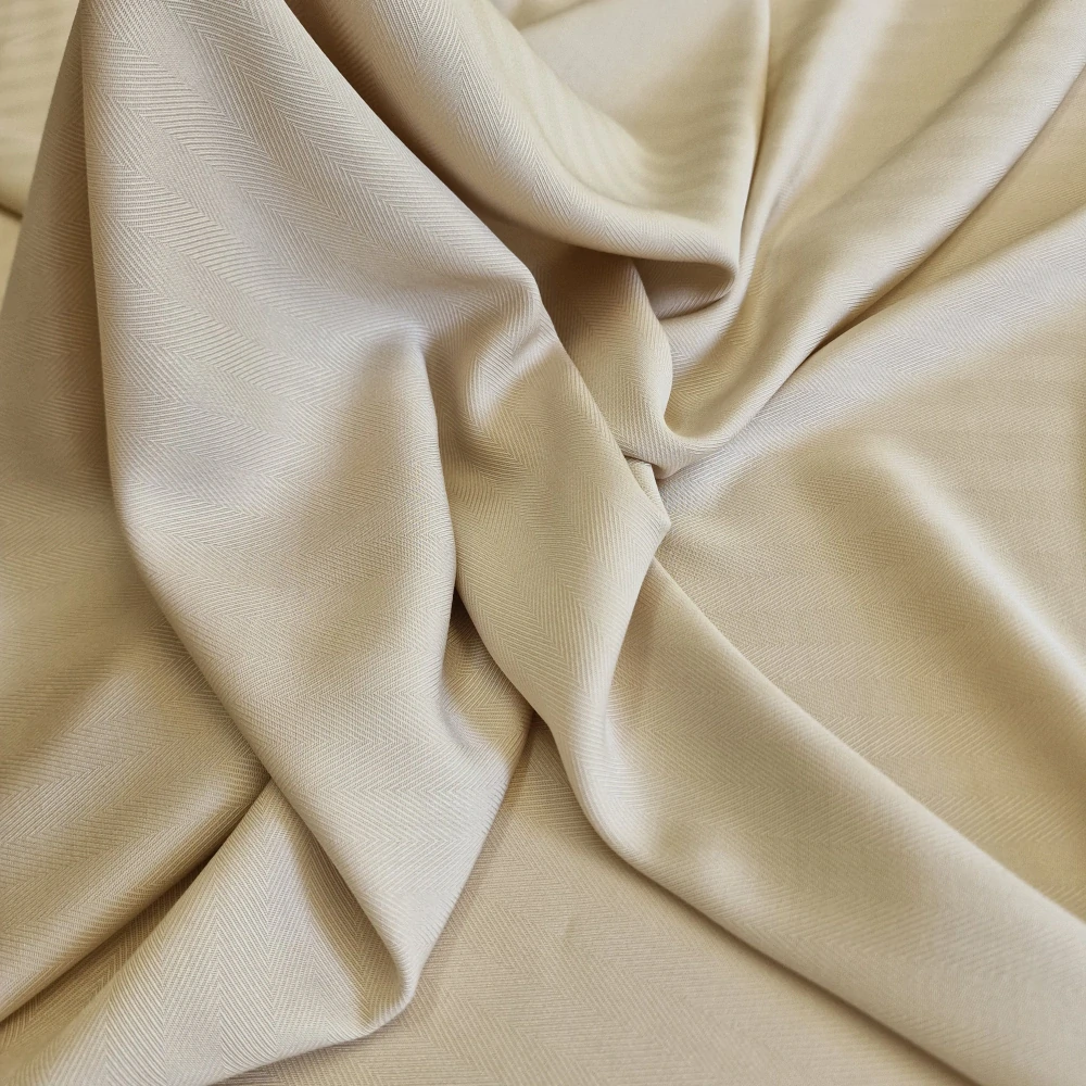 viskóza, rybí kost, béžová