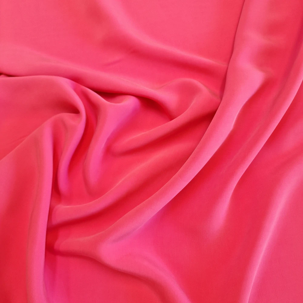 cupro, hot pink