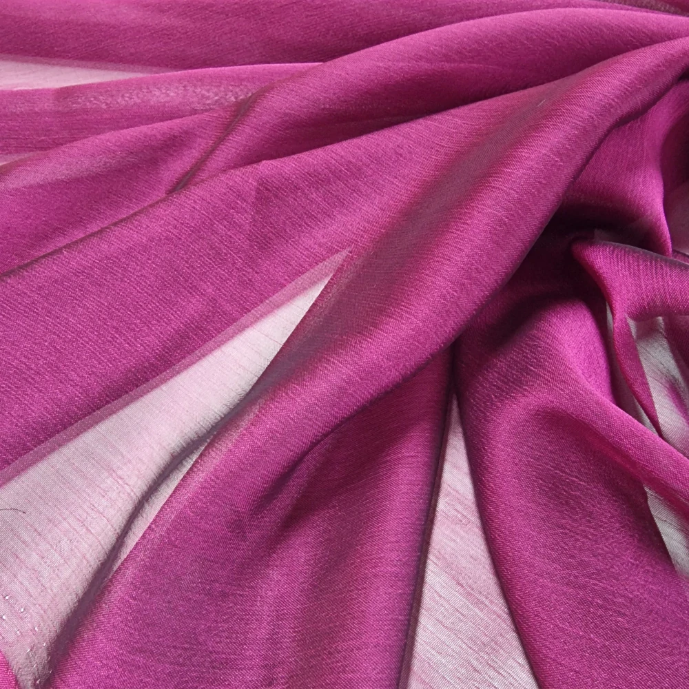 šifon, magenta