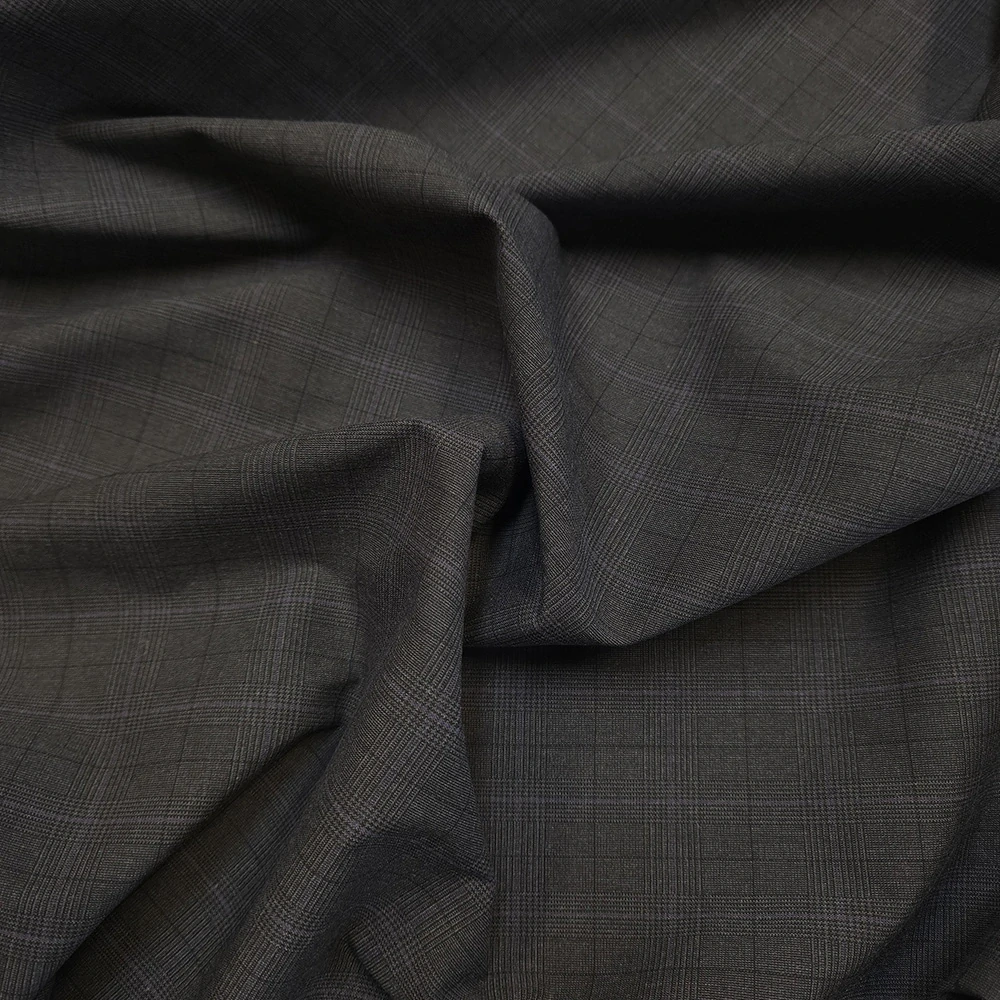 oblekovka, antracitová kostka s fialovou nitkou