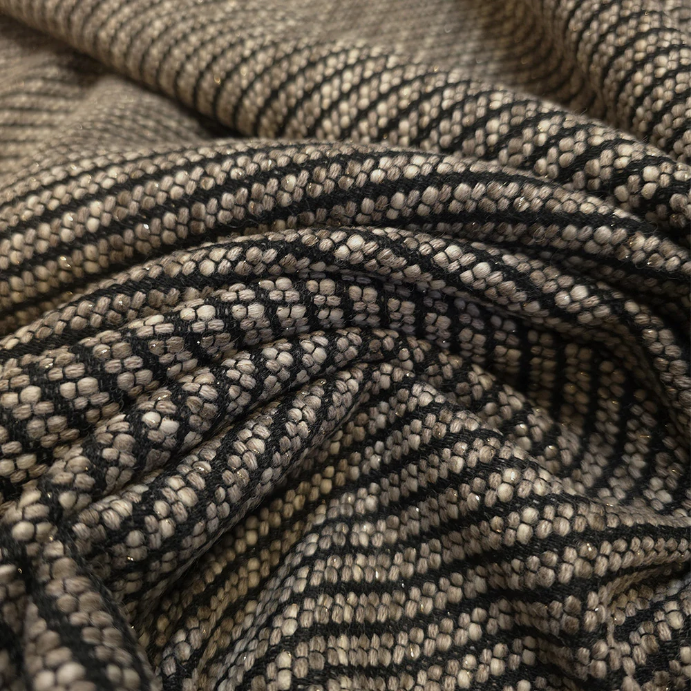 kostýmovka buklé, hnědo/béžová