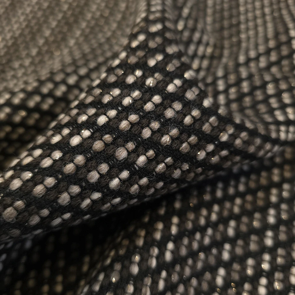 kostýmovka buklé,  tmavá hnědo/béžová