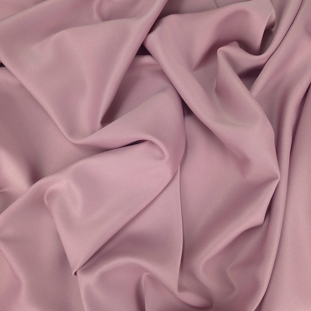 crep georgette/saten, starorůžová pudrová 304