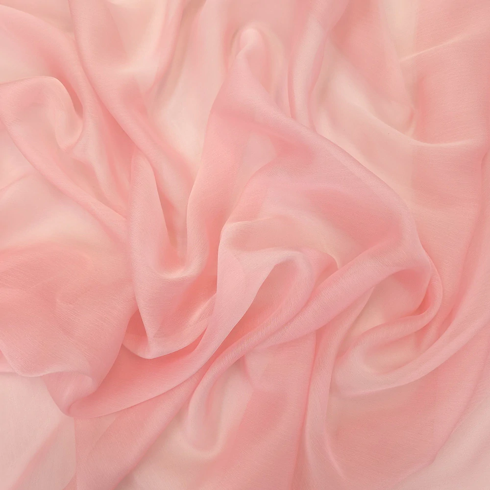 šifon, růžový pastel 9