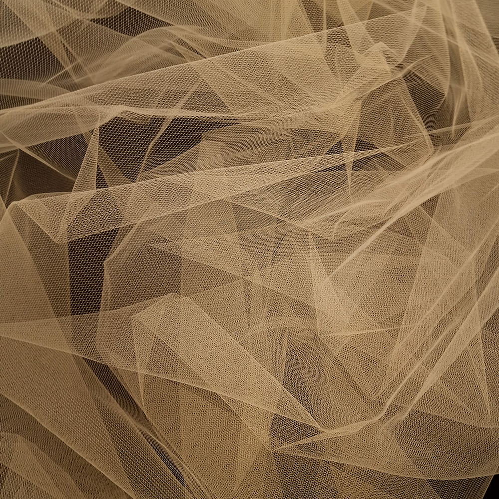 tyl nepružný, šíře 280 cm, světlá béžová