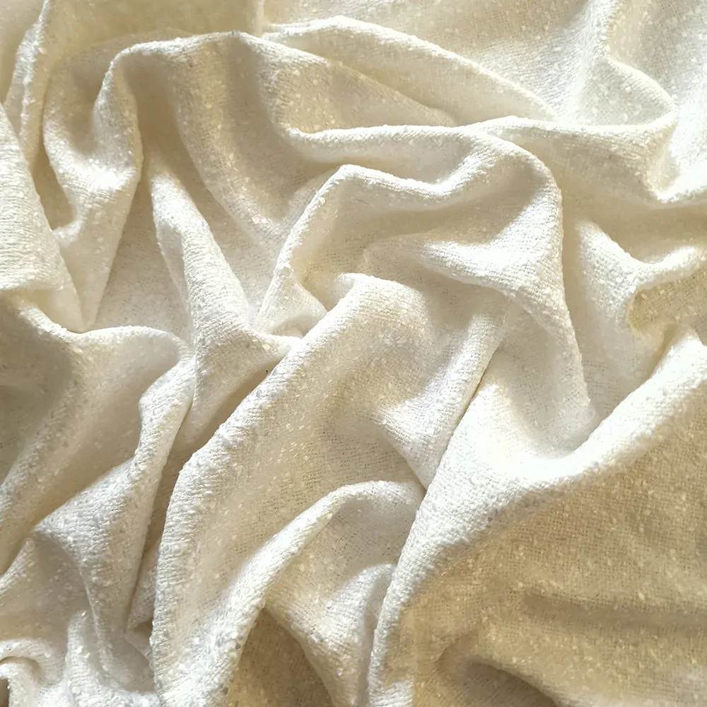 kostýmovka typu Chanel, jednobarevná, ivory