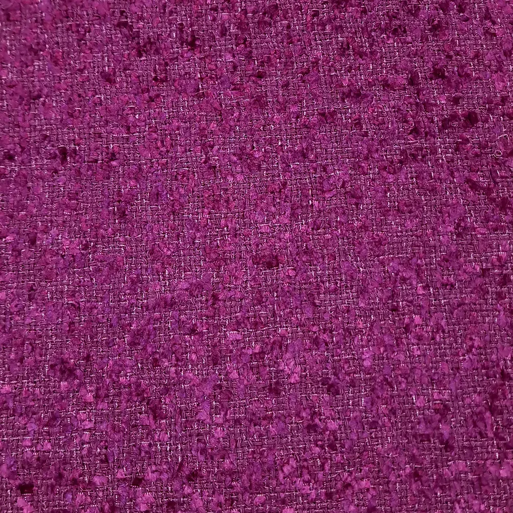 kostýmovka typu Chanel, jednobarevná, magenta