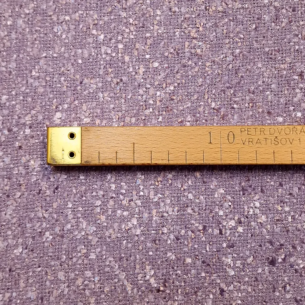 kostýmovka typu Chanel, jednobarevná, lila