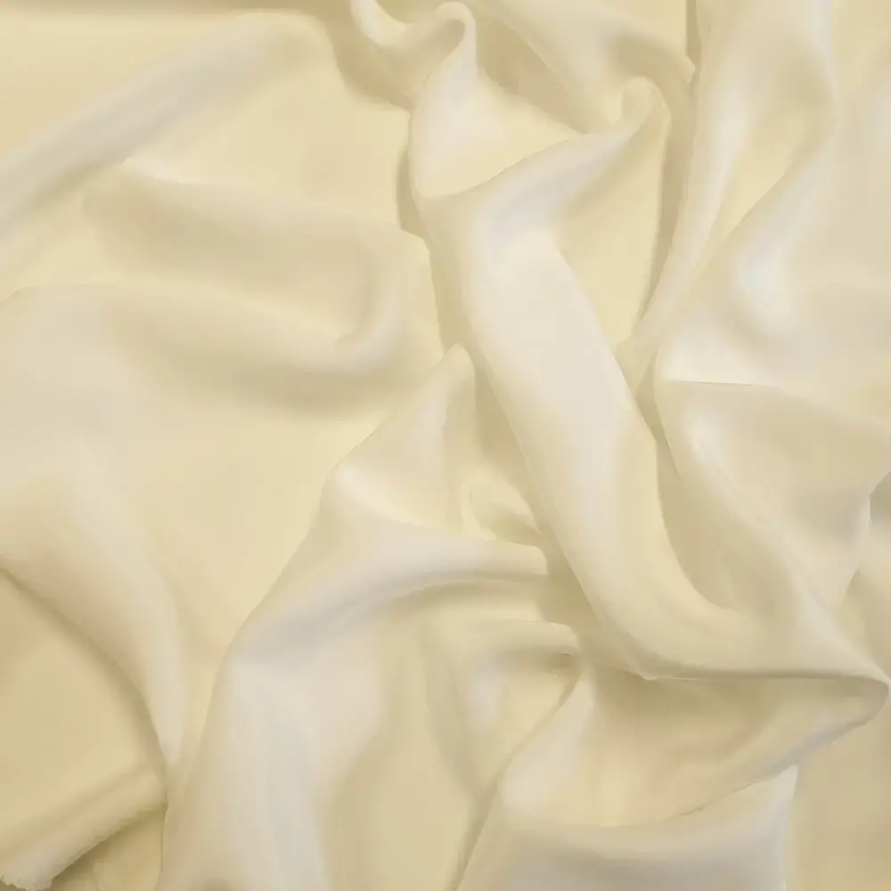 hedvábný crepe Maroken - Nat, šíře 140cm, 40 mm, ivory 