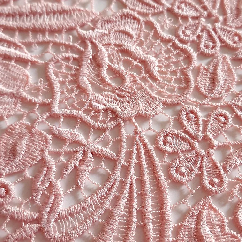 krajka Macramé, nude