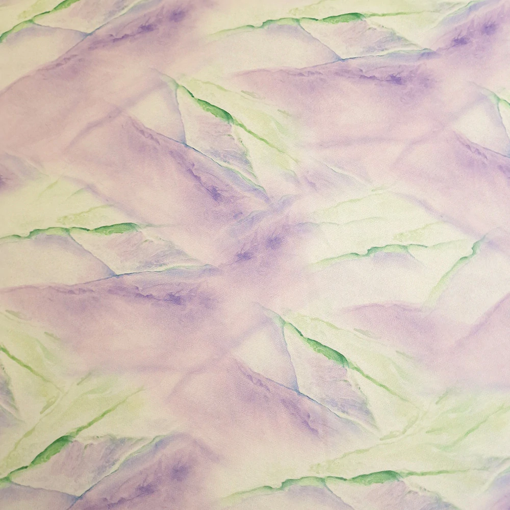 satén vzor, lila-zelený pastel