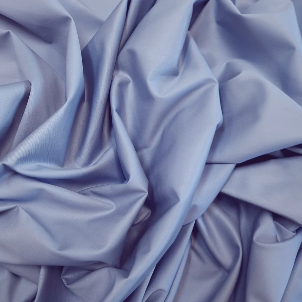 bavlněný kepr, světle modrý