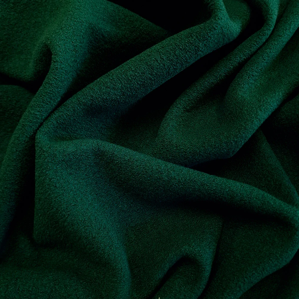 pařená vlna, smaragdová zelená