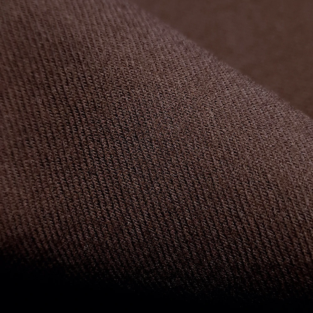 vlněná oblekovka, gabardén, tmavě hnědá