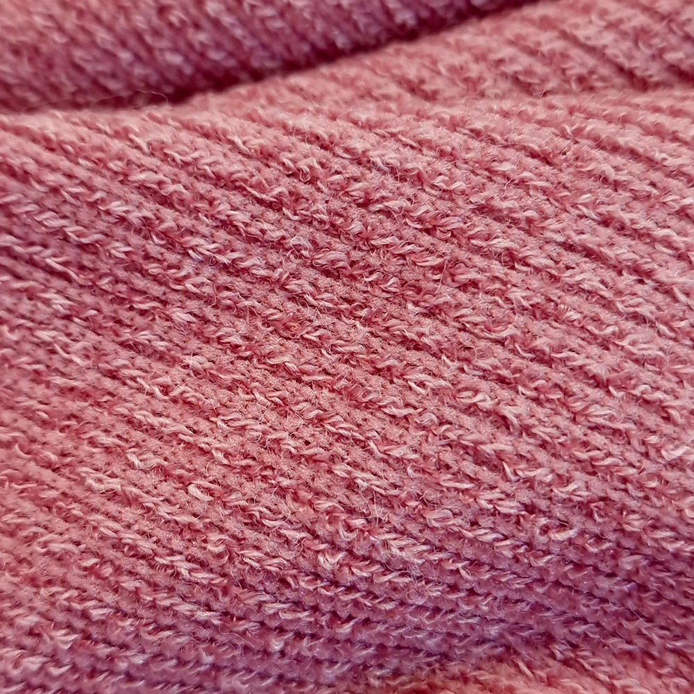 elastická pletenina , starorůžová