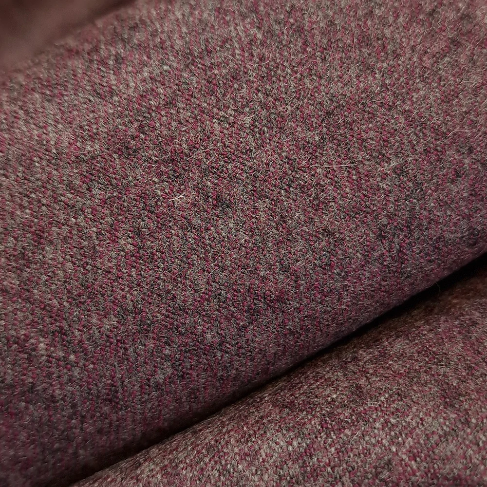 kostýmovka, vlna, bordo/hnědá