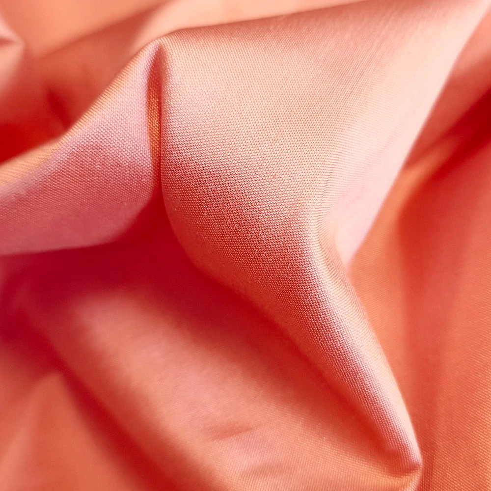 hedvábí, hladký šantung, růžová broskvová 888