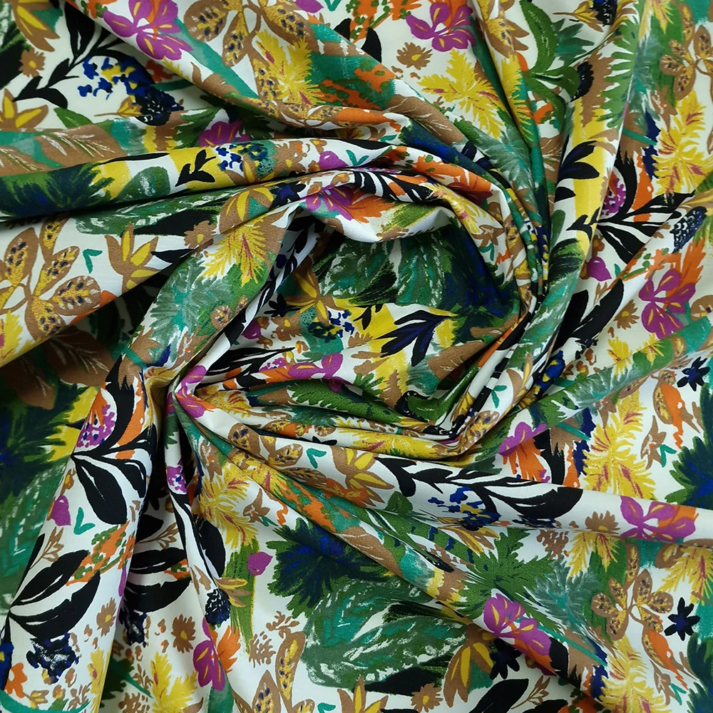 bavlněné plátno, vzor tropical