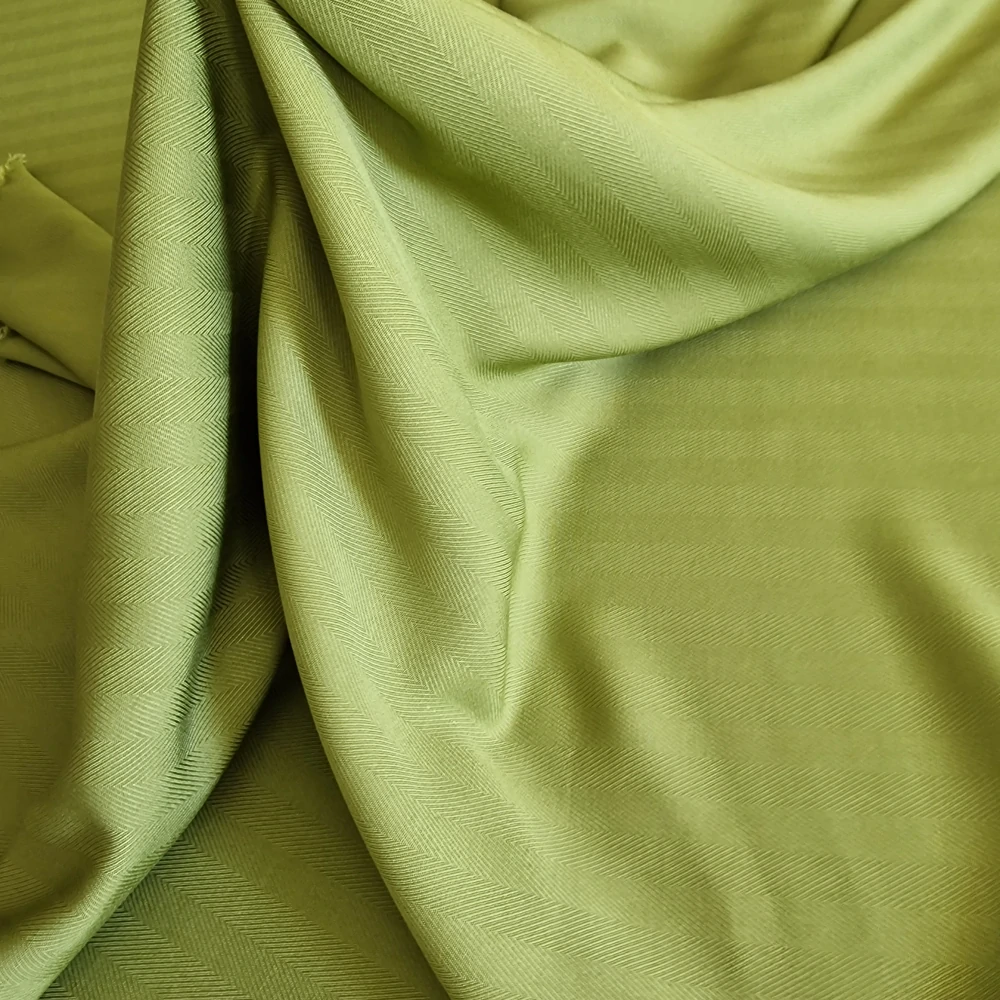 viskóza, rybí kost, zelená 