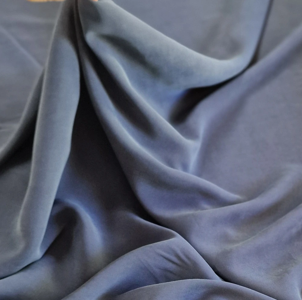 cupro, tmavě modrá