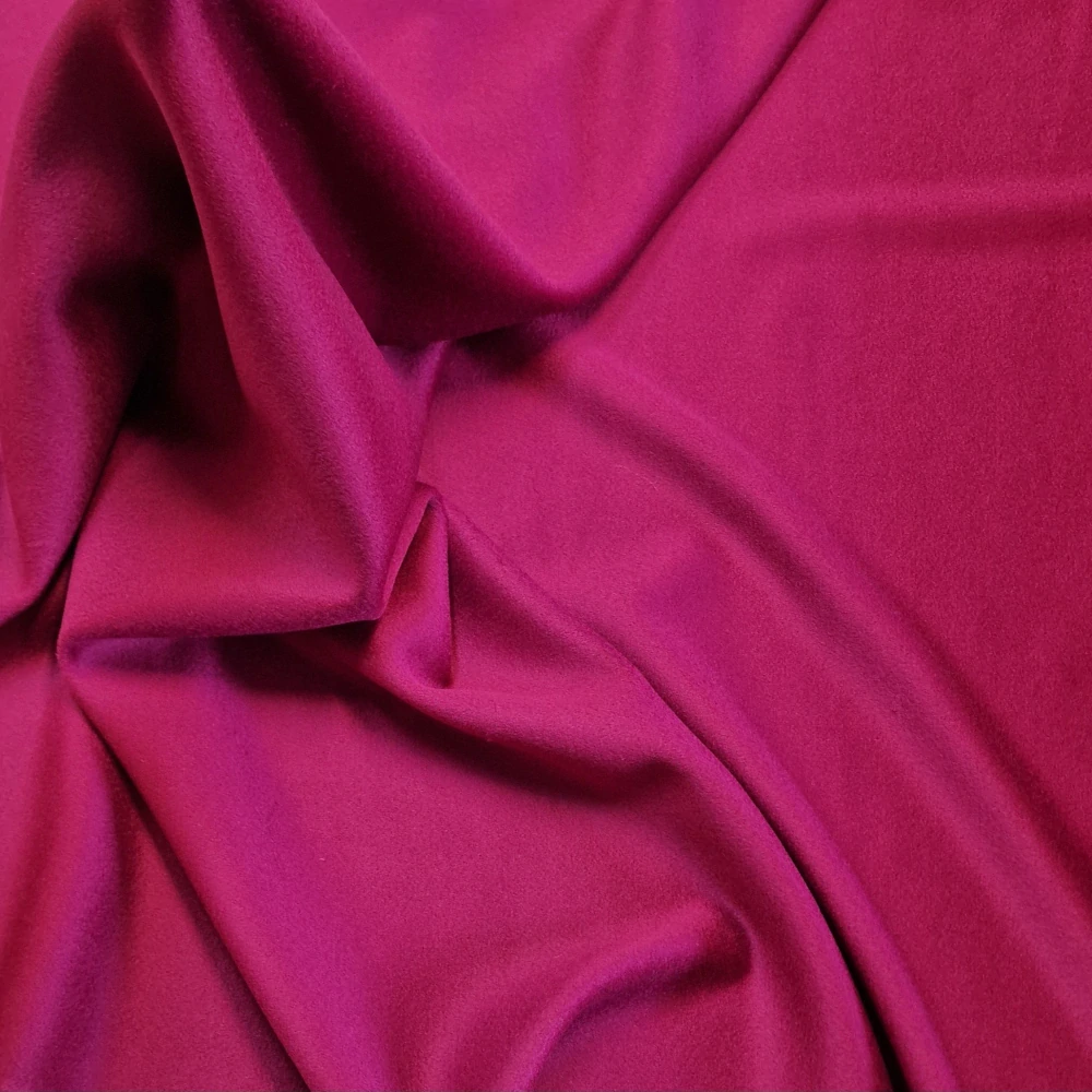 kabátovka kašmír/vlna, magenta