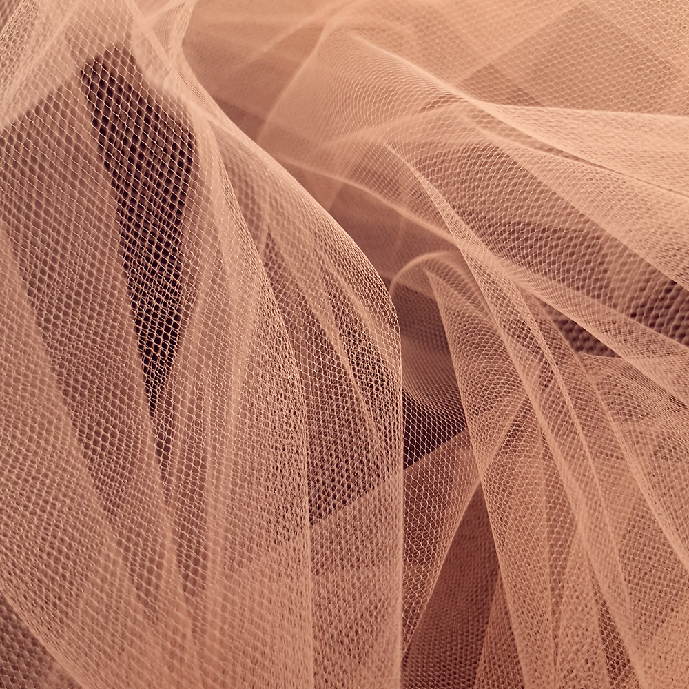 tyl nepružný, šíře 280 cm, lososová