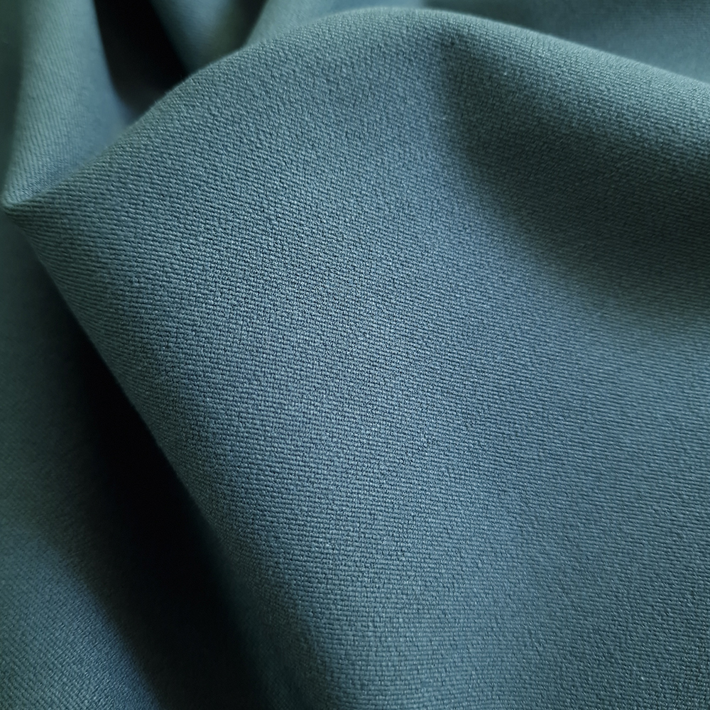 bavlněný elastický gabardén, tm. zelený