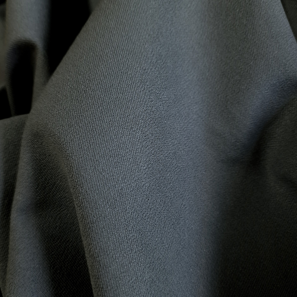 bavlněný elastický gabardén, tmavě šedá