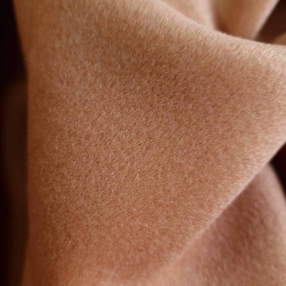 kabátovka kašmír/vlna, camel