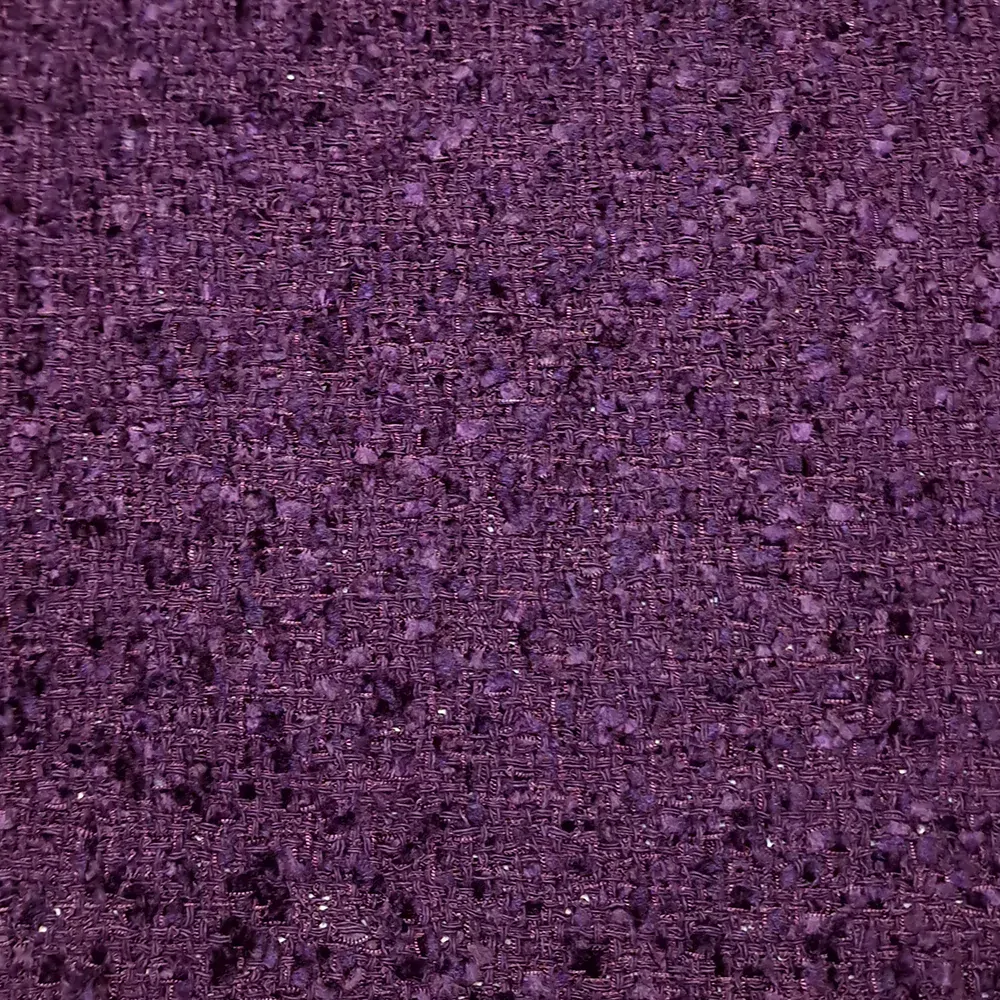 kostýmovka typu Chanel, jednobarevná, lilková