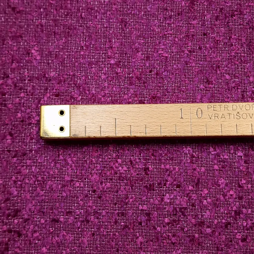 kostýmovka typu Chanel, jednobarevná, magenta