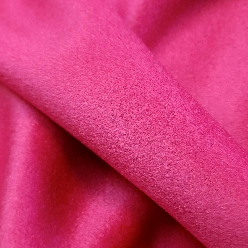 kabátovka kašmír/vlna, hot pink