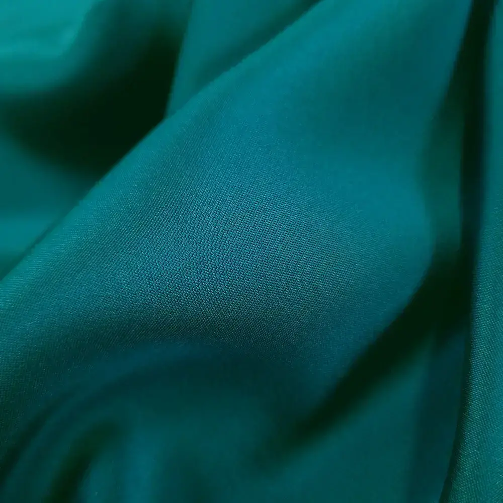 hedvábný crepe Maroken - 7257, šíře 138 cm, 40 mm, petrolejová