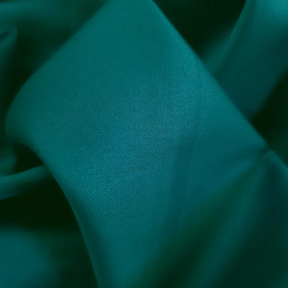 košilovka saténová, petrolejová