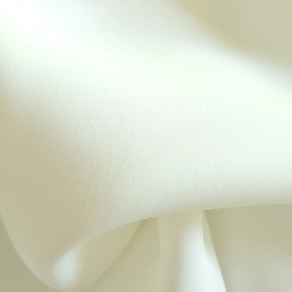 georgette vyšší gramáže, ivory