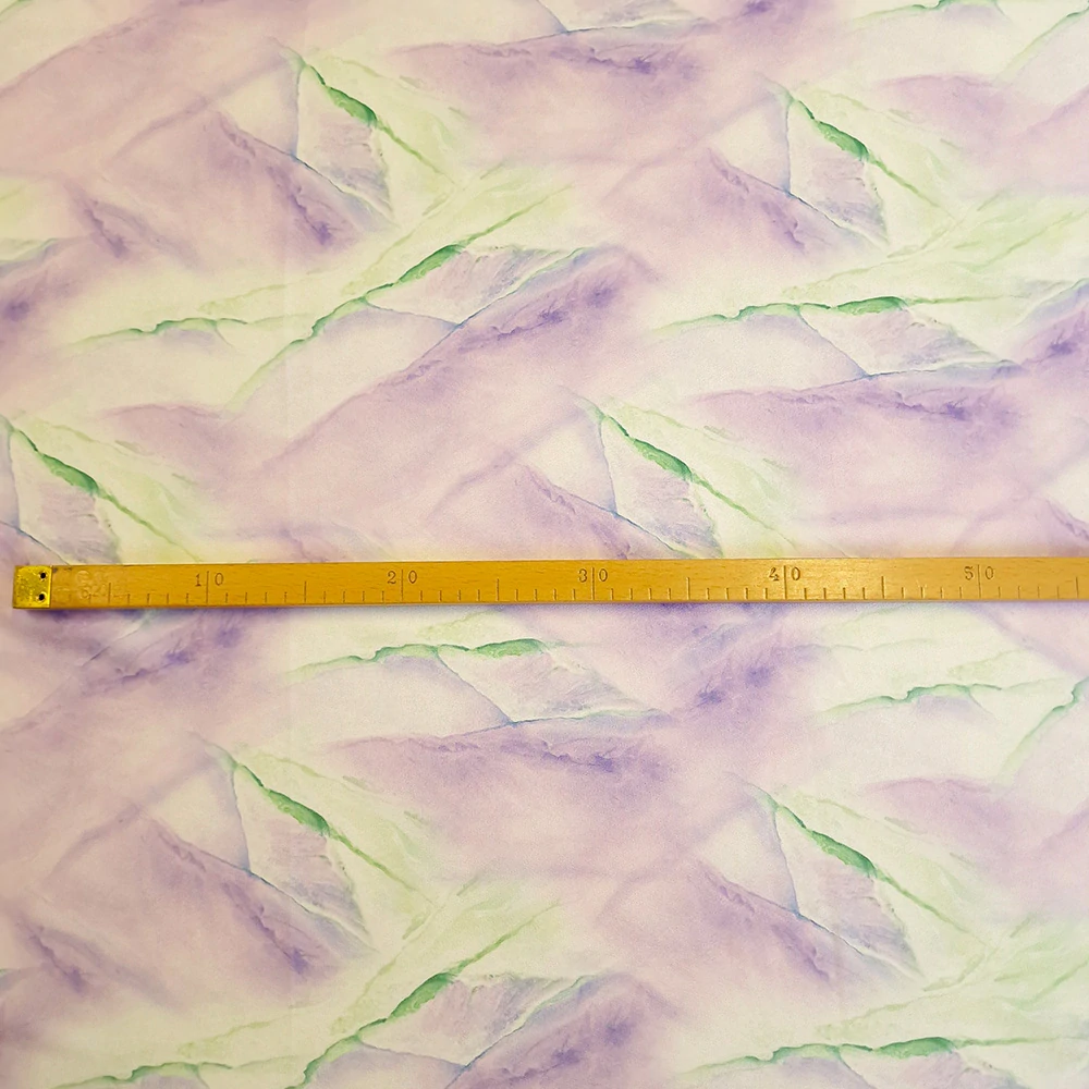 satén vzor, lila-zelený pastel