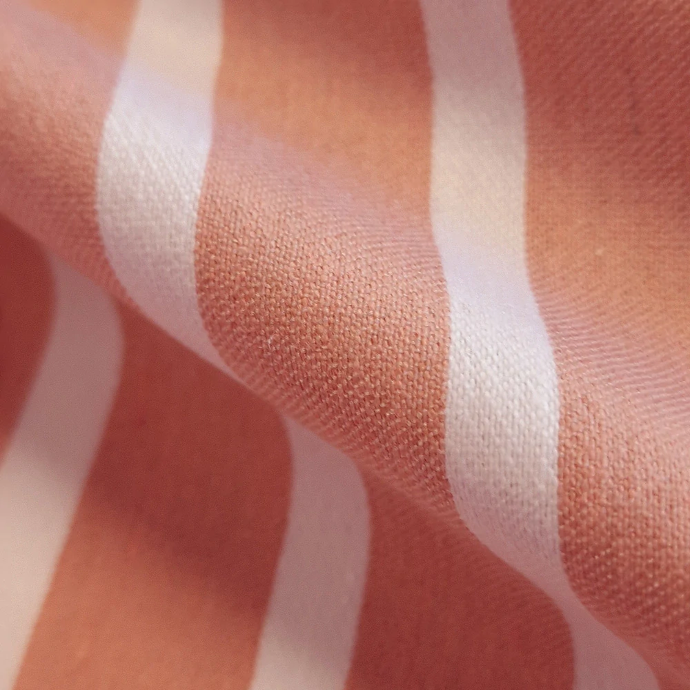 gabarden, starorůžový pudrový proužek