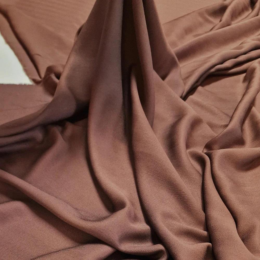 viskóza, rybí kost, hnědá