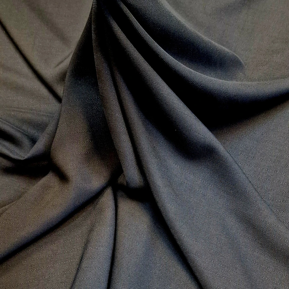 viskóza, rybí kost, černá