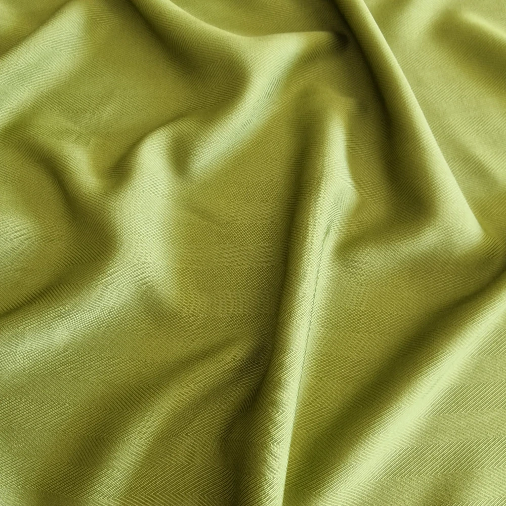 viskóza, rybí kost, zelená 