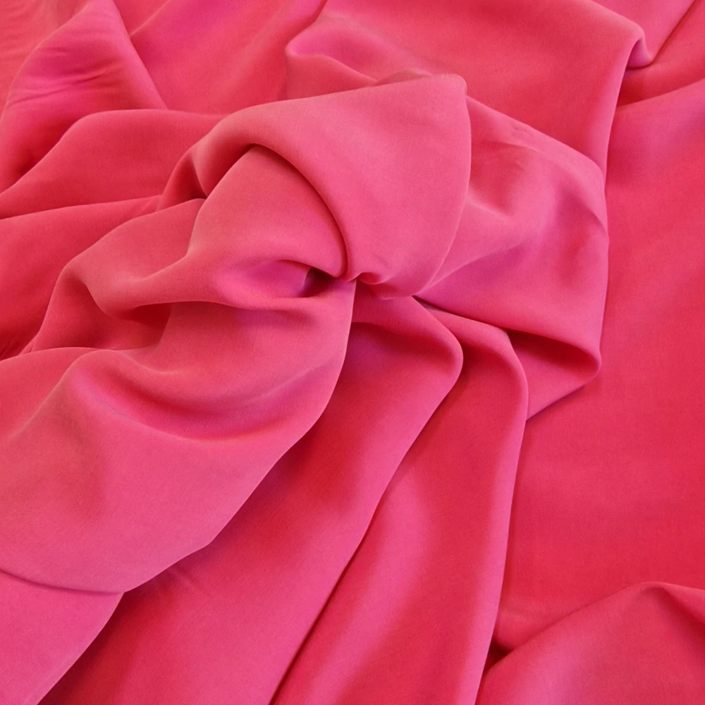 cupro, hot pink