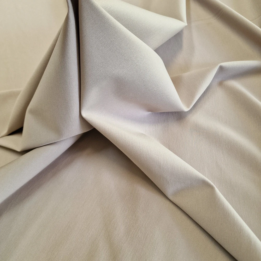 úplet "punto Milano", 340 g/m2, světlá taupe béžová